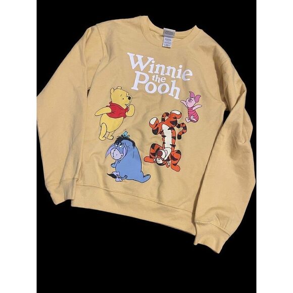 women ’s DISNEY WINNIE The Pooh Sweatshirt, oversize juniors, XS 1 - Picture 1 of 3